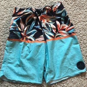 Like new boys size 24 Rip Curl board shorts